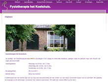 Tablet Screenshot of fysiotherapiehetkoetshuis.nl